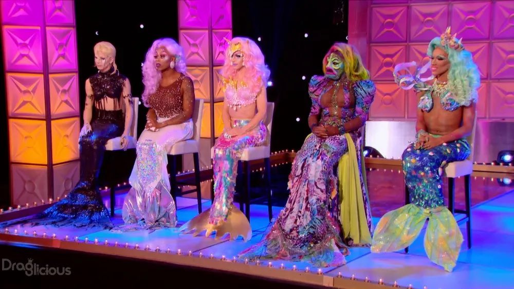 Gays seated for the little mermaid this weekend