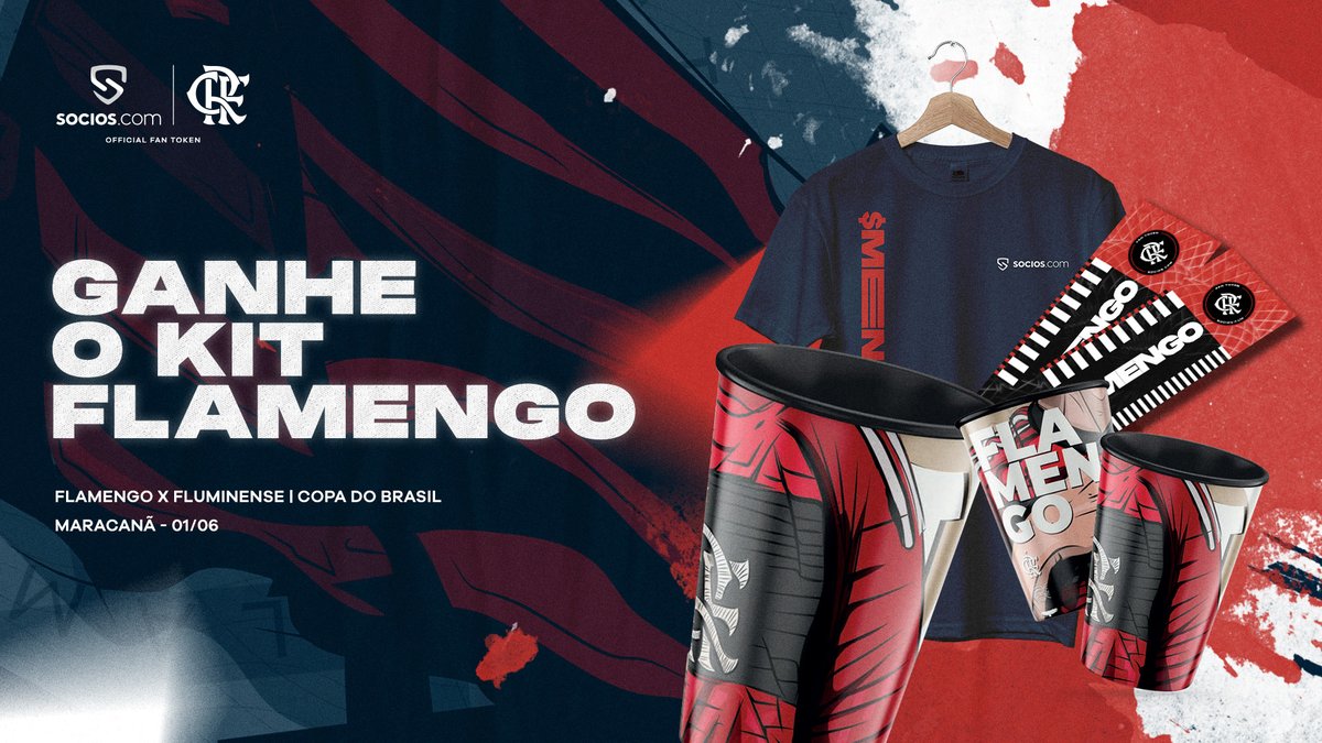 Alô, Mengão! 

O Fla-Flu decisivo da Copa do Brasil é semana que vem. Já pensou em receber o Kit especial da Socios para este jogo? 

Para concorrer a dois ingressos, ao copo exclusivo deste clássico e mais:

✅ Seguir <a href="/SociosBrasil/">Socios.com 🇧🇷</a>
✅ RT neste tweet

#VamosFlamengo
