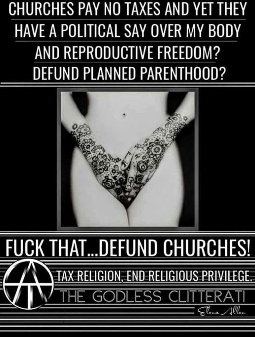 #CatholicChurch #PeopleOfPraise #LeonardLeo #AbortionBan #ForcedBirth #SexualAbuseByPriests #SCOTUSStench #SCOTUSIsCompromised #SCOTUSisCorrupt #AmyConeyBarrett #TaxTheChurches #TaxTheRich