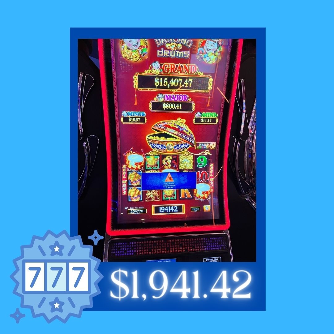 🔥JACKPOT WIN🔥

This winner is on 🔥!!! Who will be next?!?!

⁠
*Must be 21. Gambling Problem? Call 1-800-522-4700*
