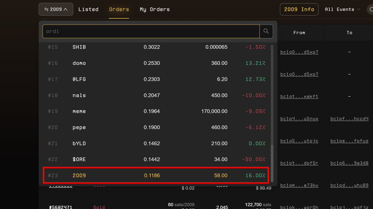 🟧 TOP 23 on @unisat_wallet +16% 

🟧 Stability & Community! This is just the beginning!

🟧 Join US! unisat.io/market?tick=20…

#Bitcoin #Ordinals #BRC20 #brc20coins #BRC20教程 #brc2009