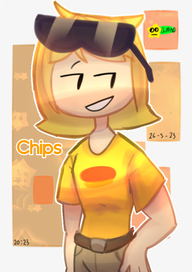 happichippie's tweet photo. Chips • oc by @/Kirb082 

♪
#bfdi
#osc
#objectshowcommunity 
#btbate
[20:50-26/05/23] https://t.co/PhaEL6UXoQ