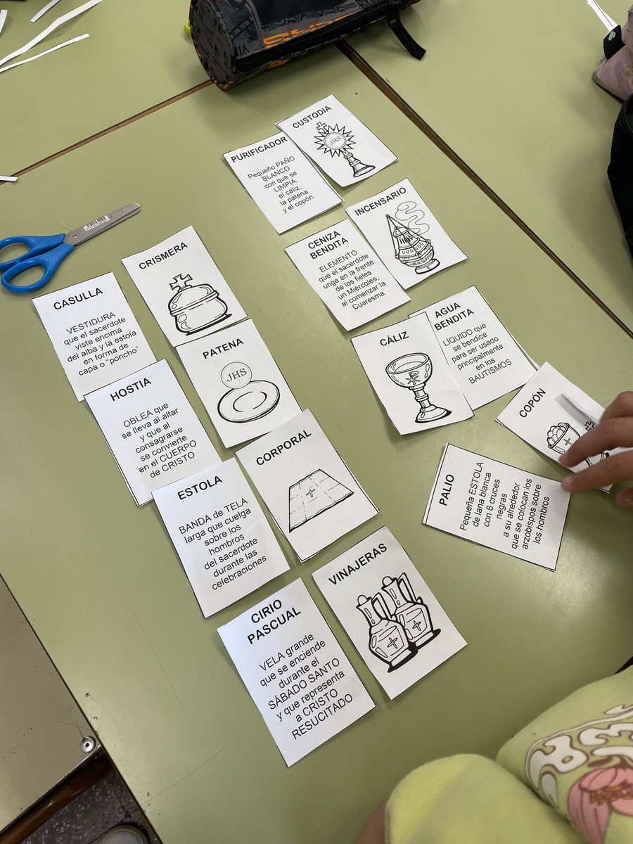 ReliCatPonce's tweet photo. Aprendiendo elementos litúrgicos con los chicos y chicas de 3°
⛪️#ReliEsMás
✏️#yomeapuntoaRELI
💜 #ReliMola
📣#LaClaseDeReliCuenta
🧩 #JugamosyAprendemos
✝️ @Relideleon https://t.co/sEnz1v1JLW