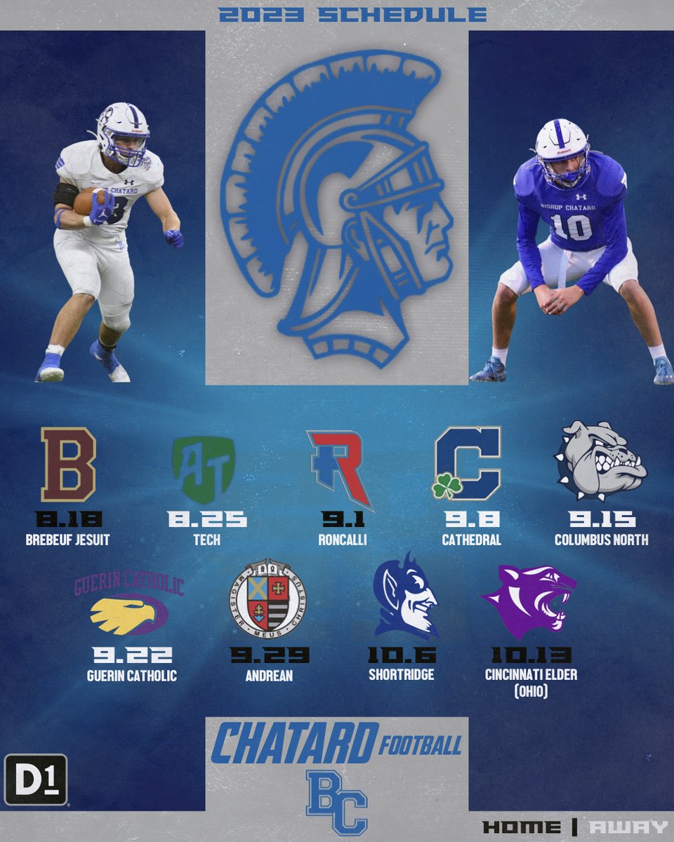 2023 BCHS Football Schedule!
#GoTrojans