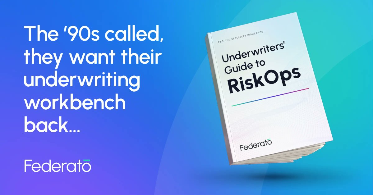 The ’90s Called, They Want Their Underwriting Workbench Back...  buff.ly/3B5kmka 

#underwriting #insurance #insurtech