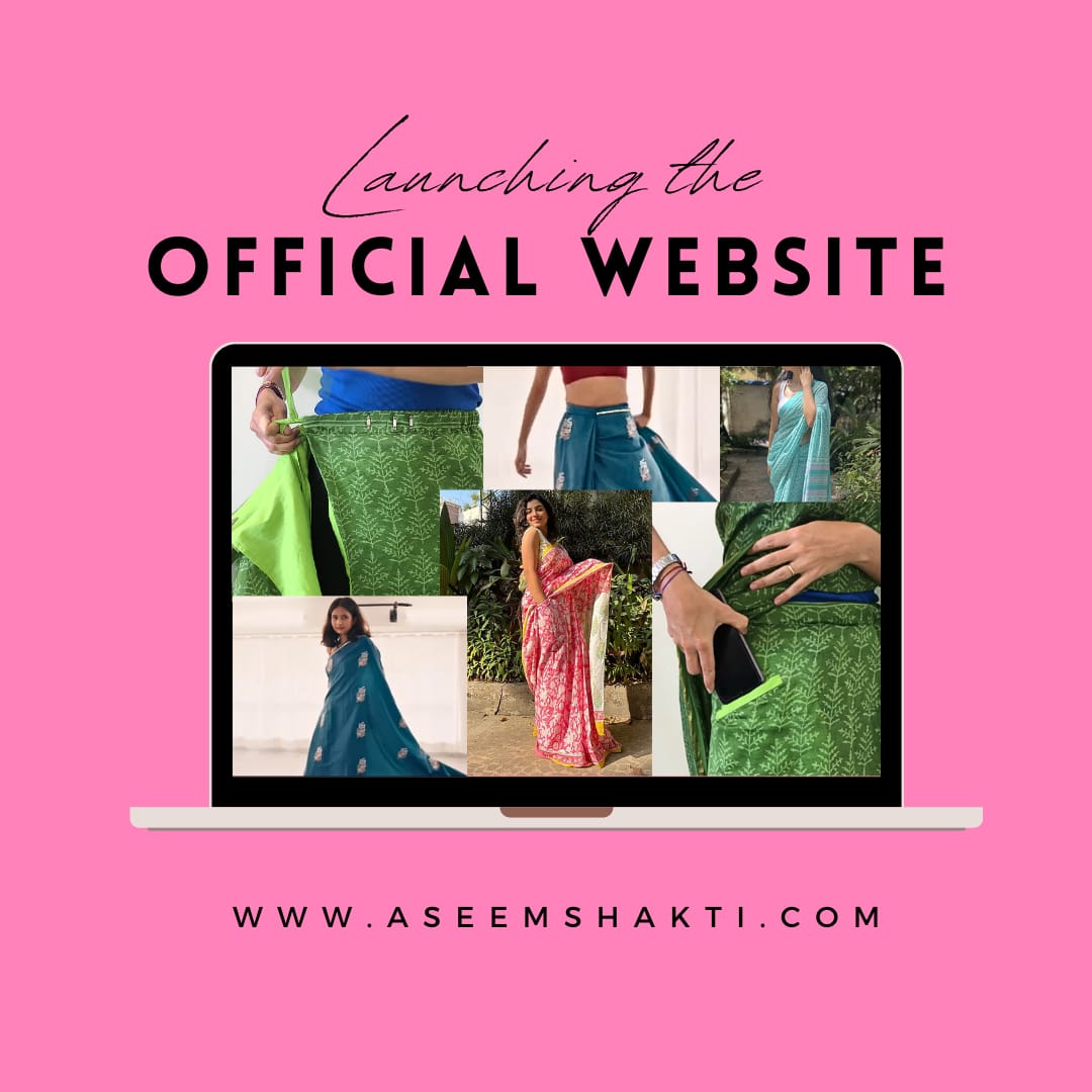 AseemShakti's tweet photo. Our brand new website is now LIVE 🎊🎊
Now you can place your order directly from the website and book a pick-up for your sarees too. Please do check our website https://t.co/AXfnIM3NIn and share your feedback. We are waiting ❤️
 #sareenotsorry #sareetwitter #pocketsaree https://t.co/zf1HBA5MVx