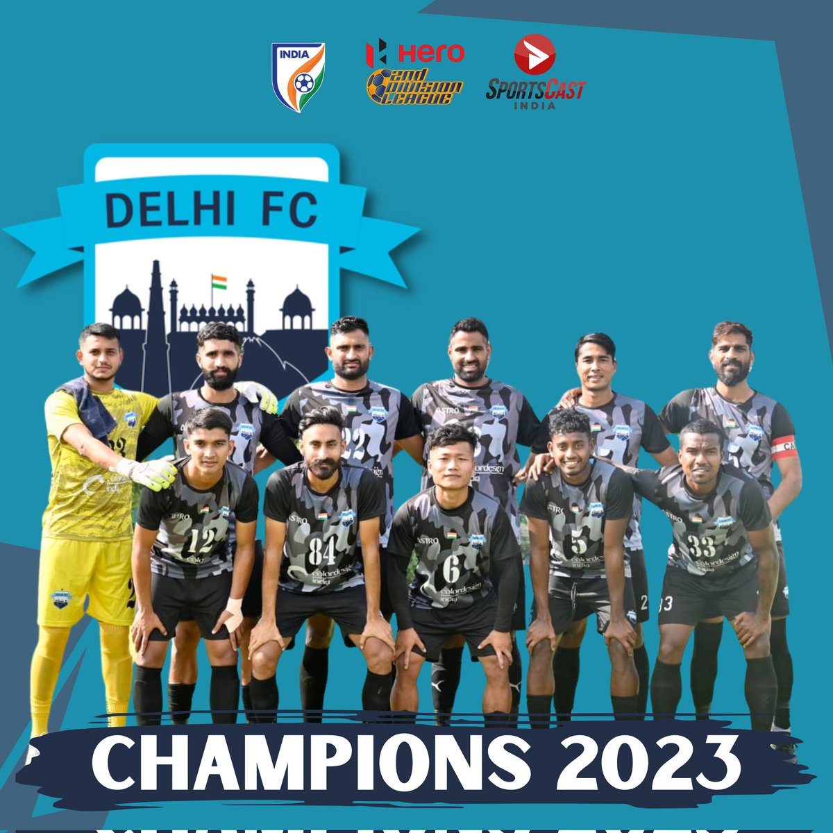 Delhi FC are crowned champions of the #Hero2ndDiv League!🏆⚽

Gagan Bali's brace and K. Hriata's stunner gave the capital side an #ILeague berth for next season. 🔝
 
Himanshu's equaliser turned out to be a consolation for AUA FC. 😓 

Congratulations DFC! 🌟

#IndianFootball