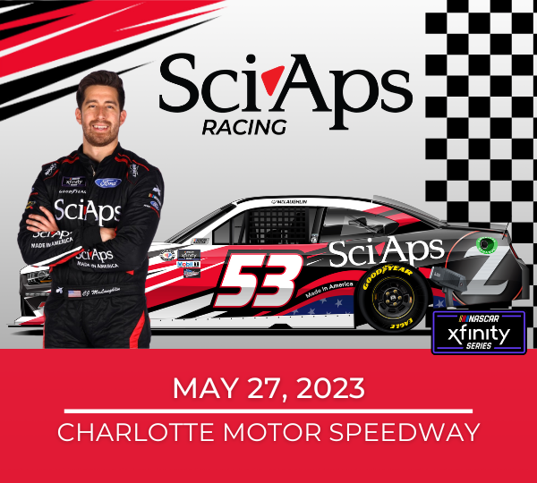 SciAps_Inc's tweet photo. Y'all ready for Charlotte Motor Speedway on Saturday? We sure are! Tune in and cheer on @CjMclaughlin3.
#SciApsRacing #NASCAR #XfinitySeries
https://t.co/qHYzzgQ9dT https://t.co/VDlKHsdDAc