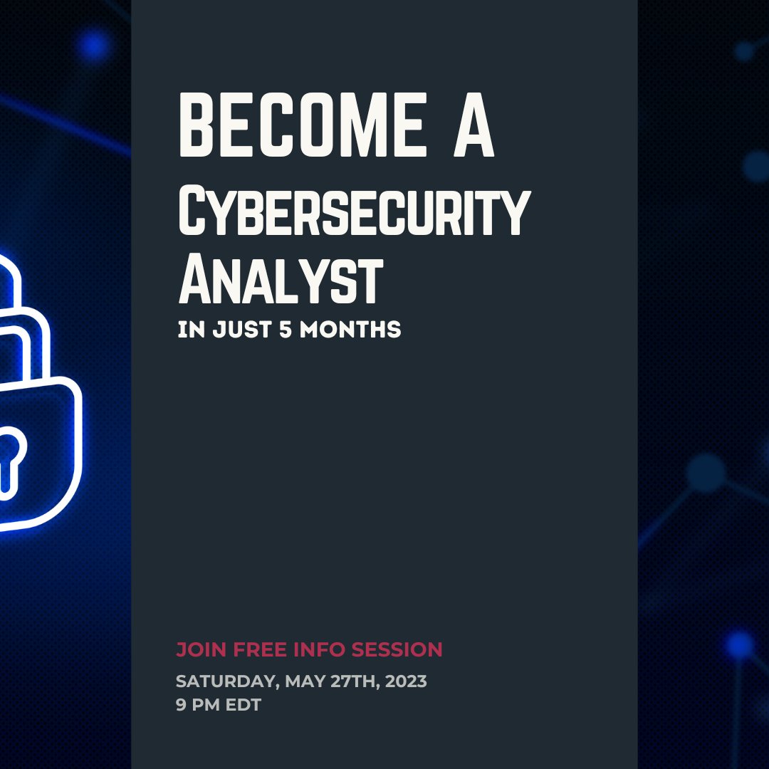 clarusway's tweet image. Ready to become a Certified Cybersecurity Professional? Join our Cyber Security Course and gain the skills you need to protect the digital world! 🛡️🔒 
Enroll now and secure your spot! 💪💻 : zurl.co/rUNN 
#CyberSecurity #CertifiedPro #EnrollToday #tech