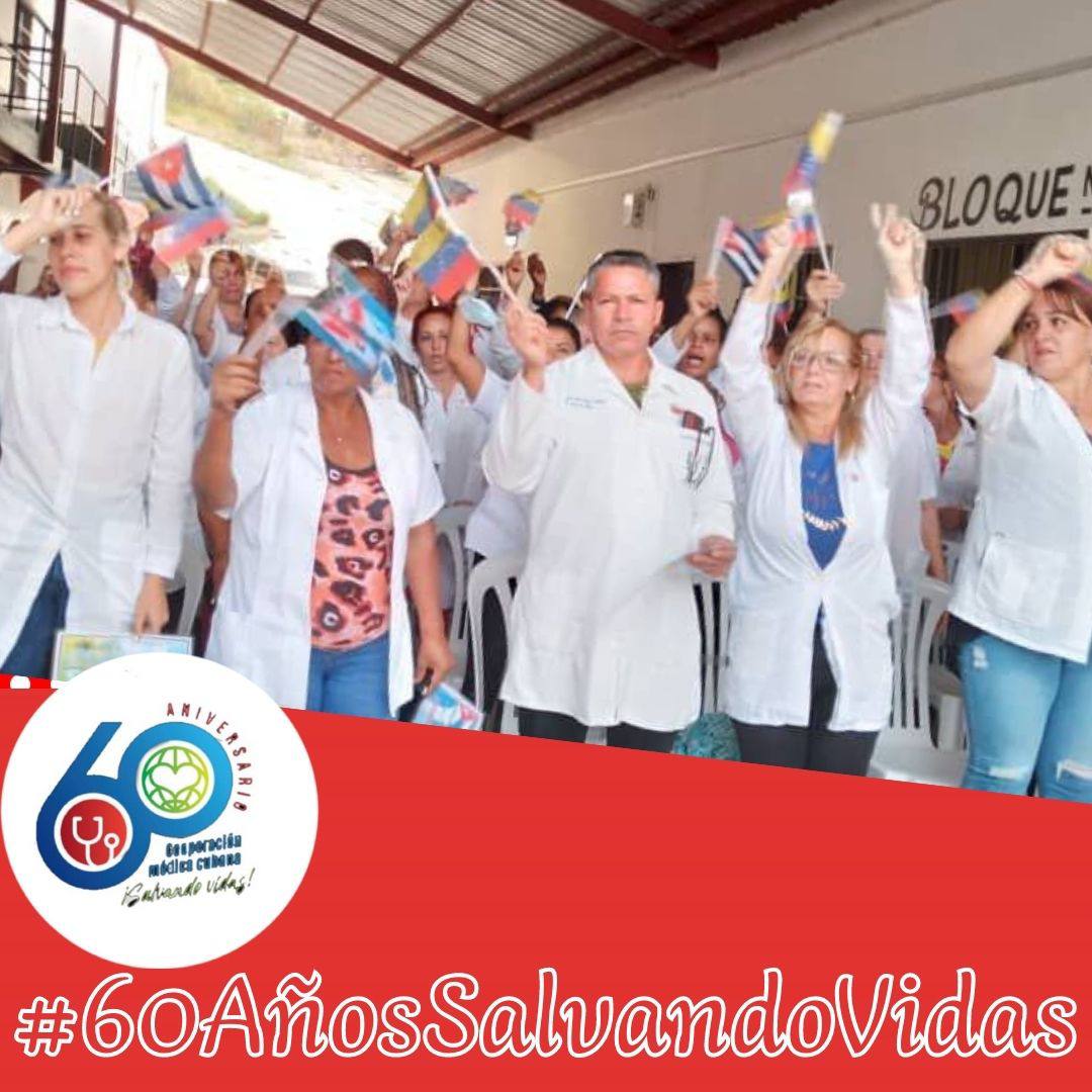 El 23/05/63 partió la 1ra brigada médica, a Argelia. Al frente, el entonces ministro del <a href="/MINSAPCuba/">Ministerio de Salud Pública de Cuba</a>, Machado Ventura. En 60 años, más de 600 mil colaboradores han estado en 164 países. No es un dato: es una proeza. #60AñosSalvandoVidas