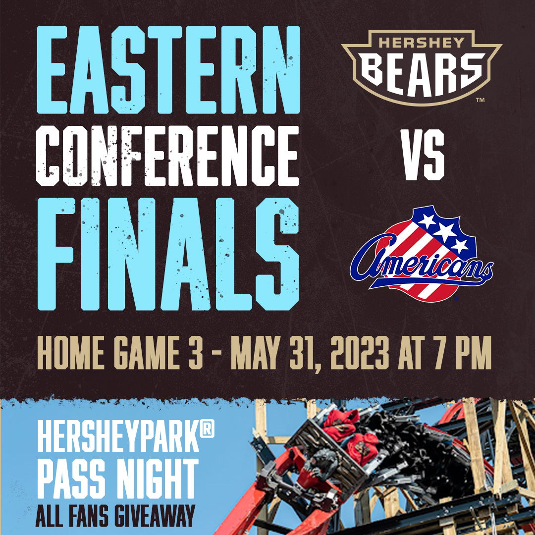 Hershey Bears on Twitter "It's a Hersheypark PLAYOFF Pass Night! ALL