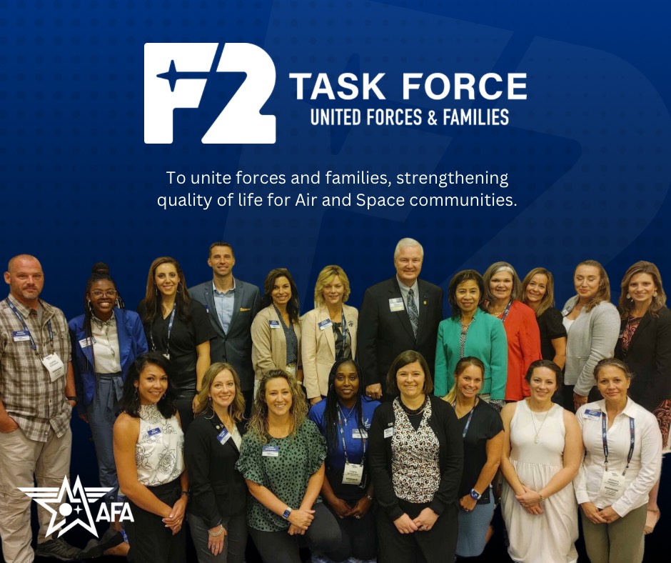 Today is the day! 

Our AFA Celebrating United Forces & Families event kicks off at 9 a.m. with a networking hour, refreshments, and book signing with Dr. Kendra Lowe. The hybrid event celebrates the unique and evolving roles of #milspouses. 

More: afa.org/events/celebra… #AFAF2