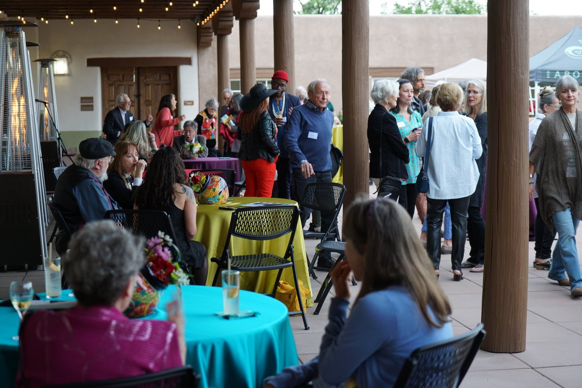 Thank you to everyone who joined us on this cloudy evening for our Celebrating New Mexico Writers cocktail party, co-presented by Santa Fe Magazine, The Authors Guild, &amp; New Mexico Writers (&amp; drinks by As Above So Below.) We’re thankful for a vibrant community of local writers!