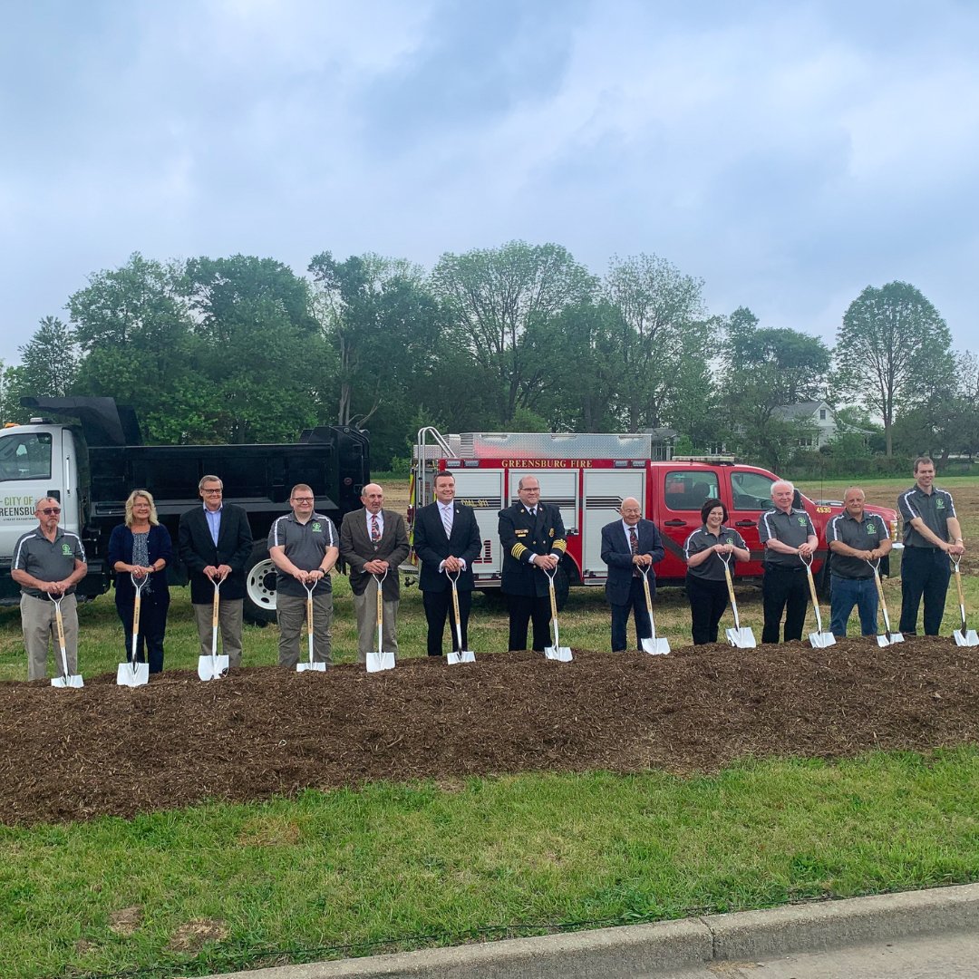 MeyerNajem's tweet photo. Recently, Meyer Najem celebrated the groundbreaking for the new Fire Station One with the @Greensburg_IN. We’re excited to work alongside @DLZCorporation to bring this project to the community of Greensburg. 

#FireStation #CityofGreensburg #MNConstruction #MeyerNajem https://t.co/w7FPCnZWuk