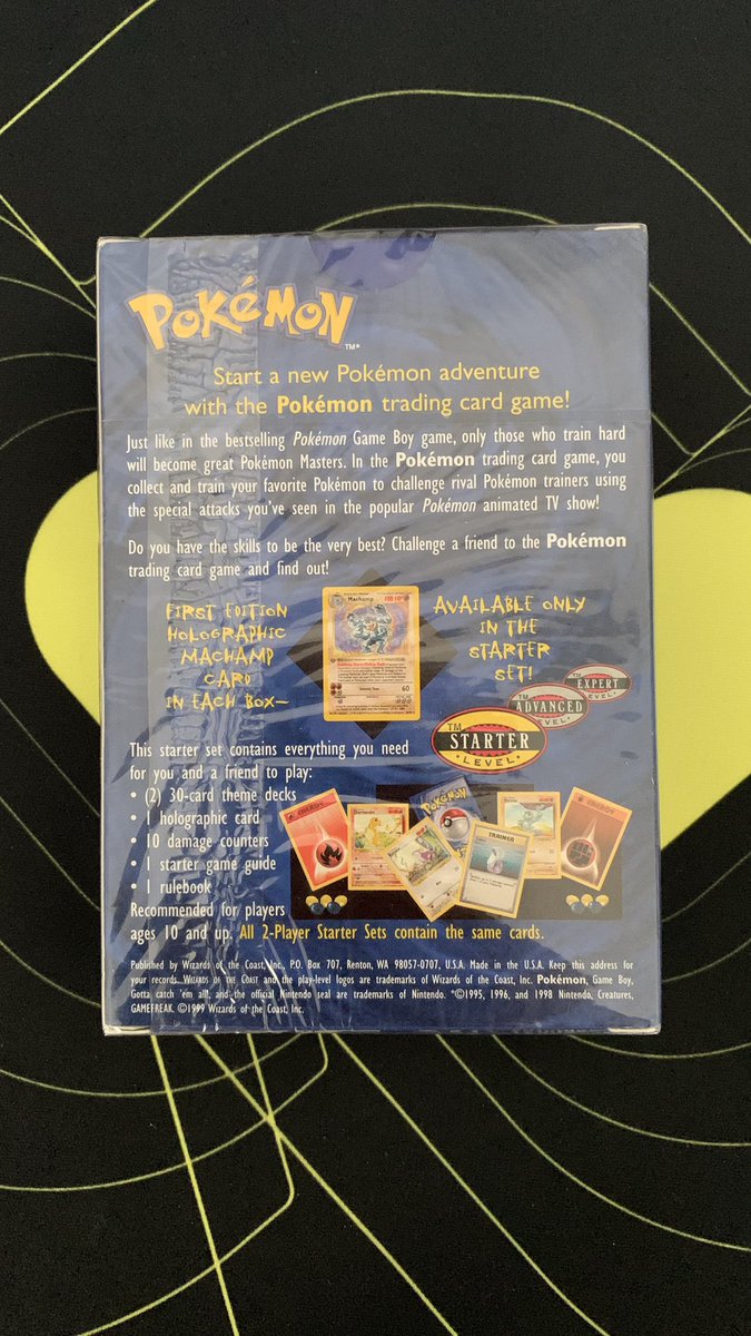Trade Challenge part 4 Complete! 
Traded fossil long steam pack for this sealed 2-player Starter set.

🚨 Looking to trade this for anything $180 above value🚨

<a href="/BUYSELLTRADETCG/">BUY/SELL/TRADE TCG</a> <a href="/CardboardBanger/">💥 Cardboard Bangerz 💥</a> <a href="/FTC_MARKET/">FTC MARKET</a>