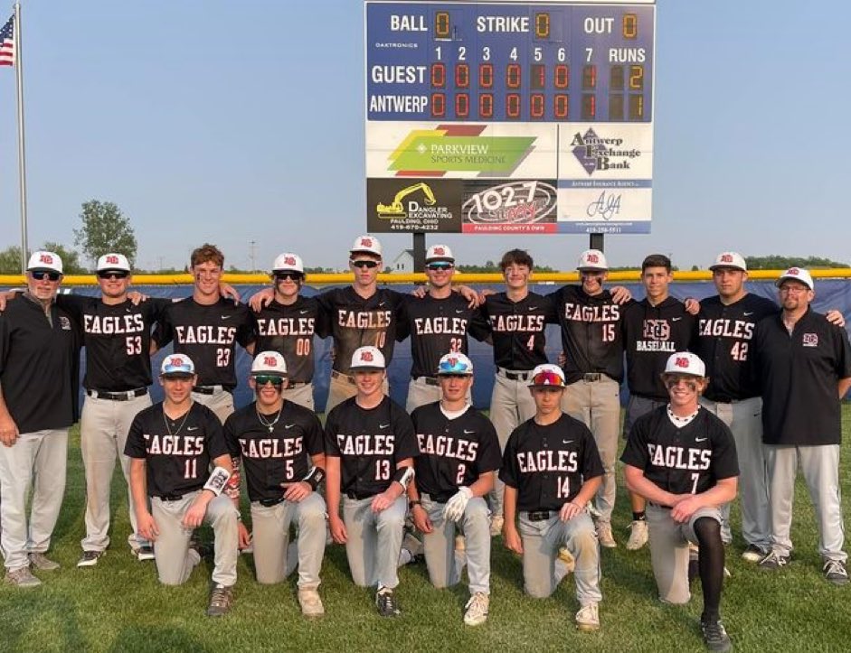 Best of luck to our own NCHS Baseball team in District finals tonight against Edgerton!! Let’s Go Eagles!! #NCProud