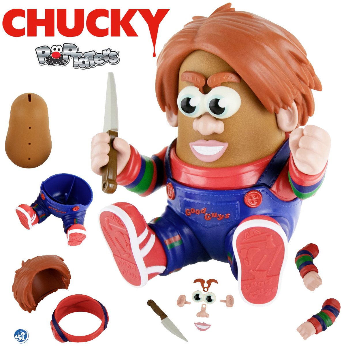 Boneco Chucky Cabeça de Batata PopTaters (Child’s Play) no BdB: bit.ly/3WDcpf5