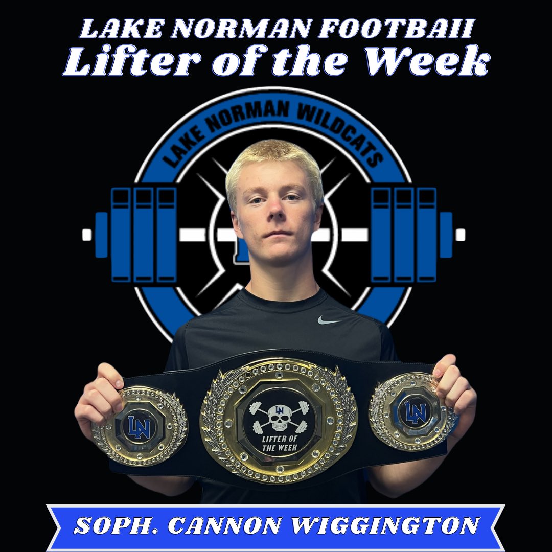Lake Norman Football (@thelake_fb) on Twitter photo Congratulations to <a href="/CannonWigginton/">Cannon Wigginton</a> for being named the Lake Norman Football Lifter of the week from last week. Cannon played in the western final with our elite Lacrosse team <a href="/lnhslax/">LNHS Menโs Lacrosse</a> and still crushed it in the weightroom. Congratulations to <a href="/CannonWigginton/">Cannon Wigginton</a> for being named the Lake Norman Football Lifter of the week from last week. Cannon played in the western final with our elite Lacrosse team <a href="/lnhslax/">LNHS Menโs Lacrosse</a> and still crushed it in the weightroom.