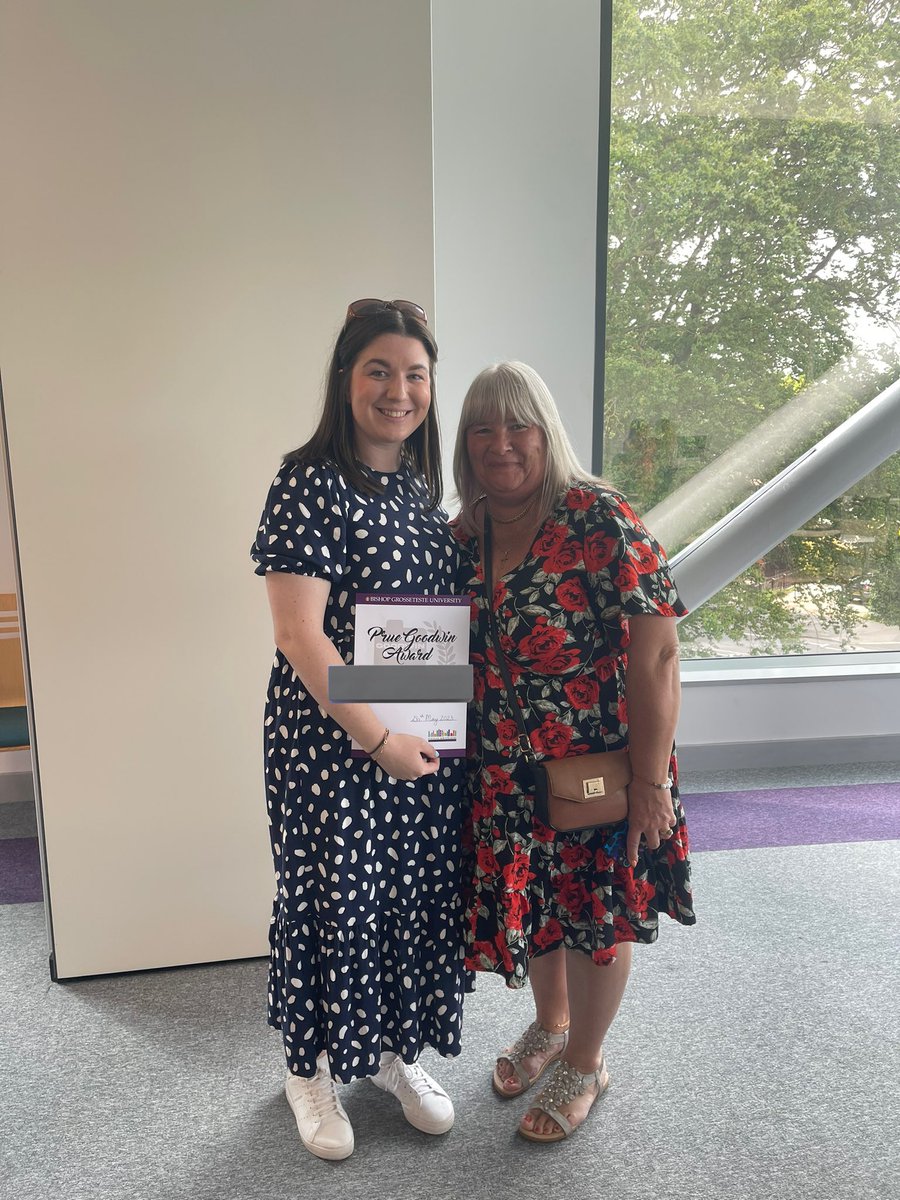 Can’t believe I was given the Prue Goodwin award for my MA dissertation today! So very thankful for all of the support over the past year! Can I do it all again please? I don’t want it to be over! @BGULincoln #childrensliterature #edutwitter #celebrating #readingrocks #RfP