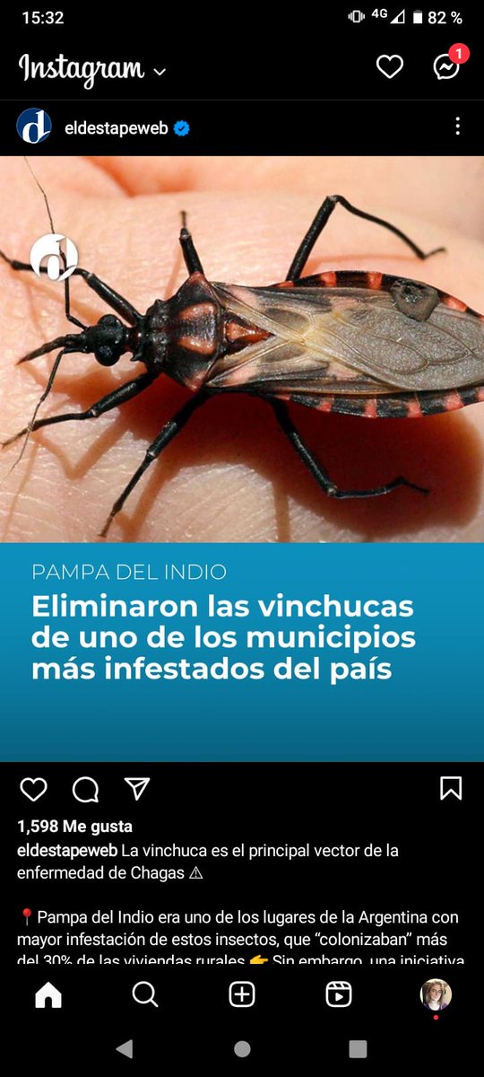 Soy la orgullosa madre de una jovencita que es parte del laboratorio que viaja a Pampa del Indio a trabajar para eliminar el mal de Chagas.

Científicxs Argentinxs.
❤️🤗🇦🇷