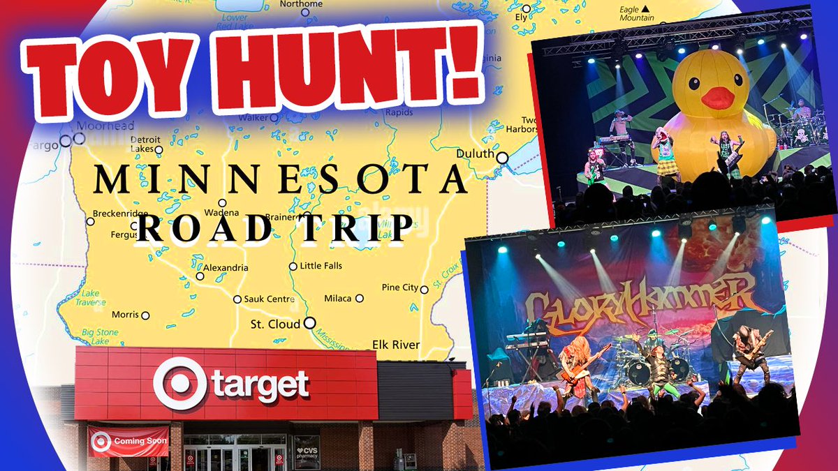 Toy Hunt for the Week of May 21st 2023! Minnesota Travel Toy Hunt! youtu.be/q0B7L9EaFmY #alestorm #toyhunter #toyhunt #toyhunting #actionfigures #toys #toy #scratchthatfigureitch #wwe #aew #mattel #neca #hasbro #marvellegends #heman #gijoe #tmnt #teenagemutantninjaturtles