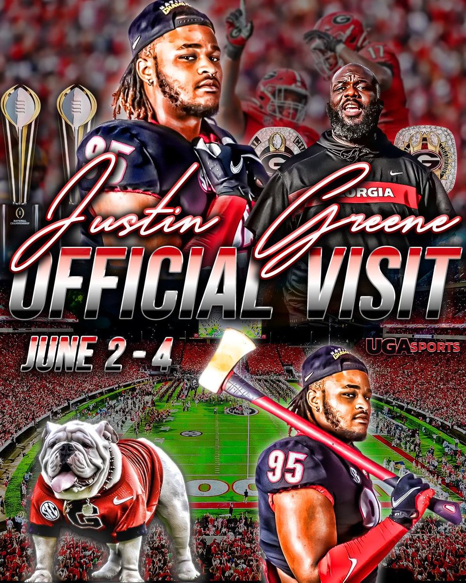 @GeorgiaFootball first in the shoot. Let’s get it! @KirbySmartUGA @TravionScott I’m counting down. #GoDawgs 😤💪🏽