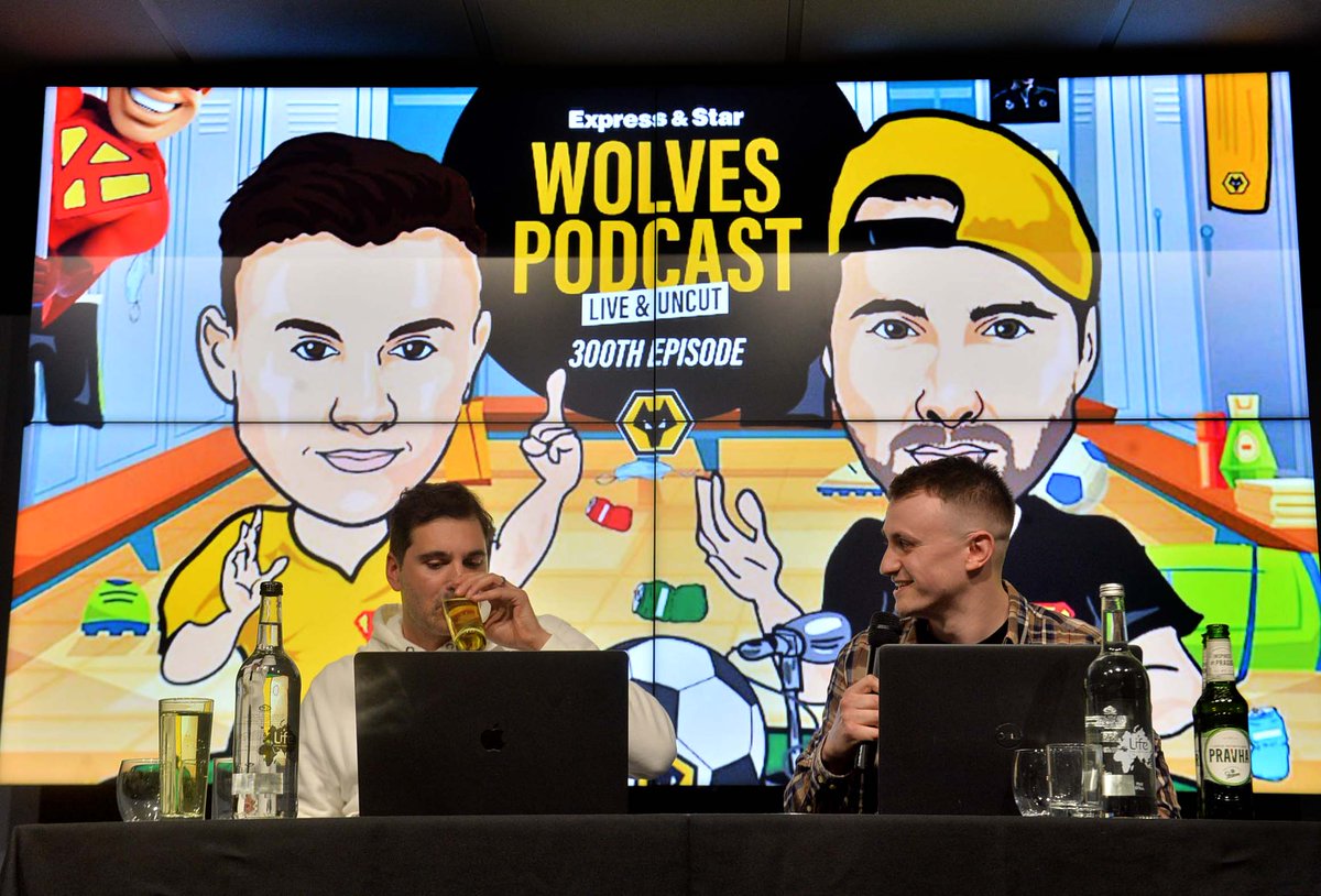Ep 300 - LIVE (&amp; half-cut) from Molineux

- Sold out welcome
- FFP-gate
- Lop leaks
- Raul crushed
- Neves' farewell?
- Kilman interest
- Embarrassing stories
- Mystery box
- A LOT of laughs

2hr 14m

RT following record £144 #wwfc cash giveaway!

expressandstar.com/sport/football…