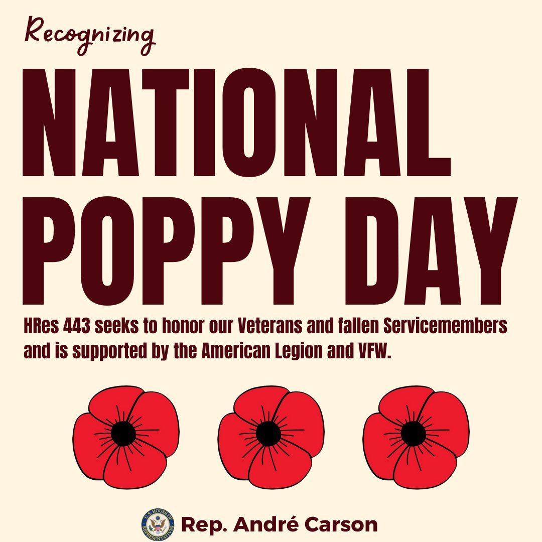 May 26, National Poppy Day