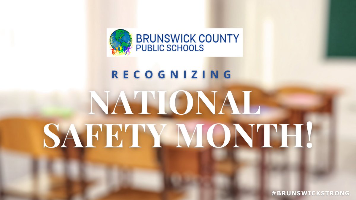 National Safety Month is a reminder that safety is not just a goal—it's a daily commitment. We're proud of our diligent staff, students, and families who contribute to our safe, secure & positive learning community. Thank you! #BrunswickStrong