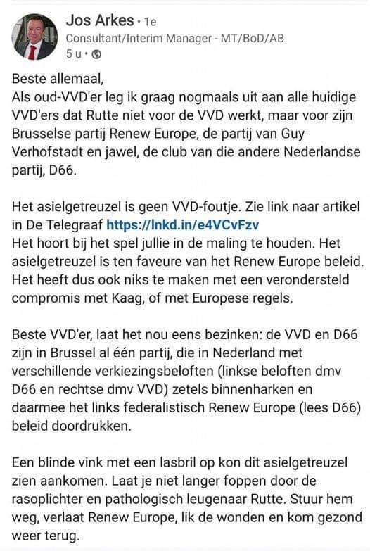 Dit is onbegrijpelijk, dit is niet alleen bedrog en fraude maar ook corruptie; het Nederlandse volk is gewoon voor gelogen door zowel Rutte als D66.