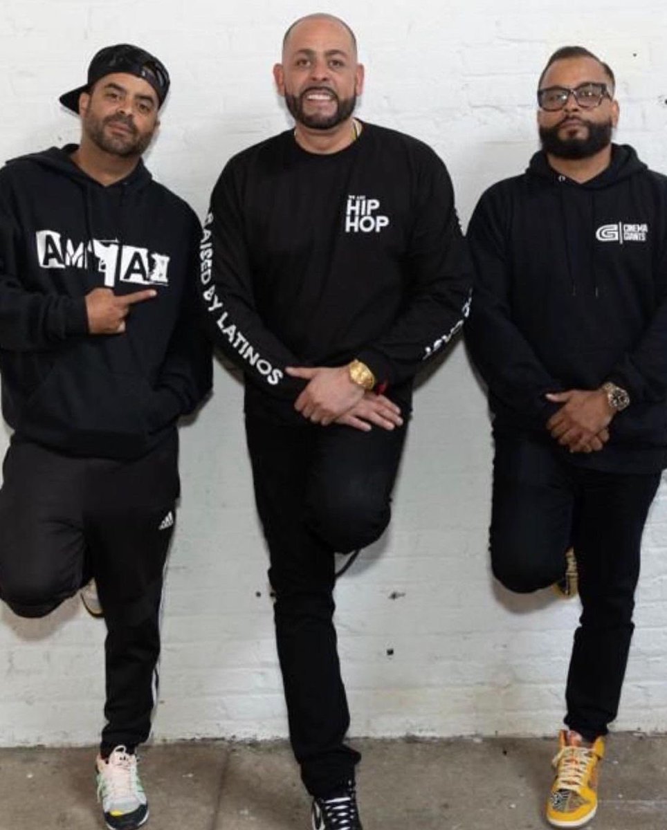 <a href="/raisedbylatinos/">raisedbylatinos</a> So much history in one photo...25 years of friendship, The Terrero Brothers <a href="/ulyssesterrero/">Ulysses Terrero</a> @jessyterrero been at forefront of hip hop and Latin music for years. <a href="/amazon/">Amazon</a> documentary "Hip Hop x Siempre" @jamescruz1 #HipHopXPorSiempre #WeAreHipHop <a href="/raisedbylatinos/">raisedbylatinos</a>