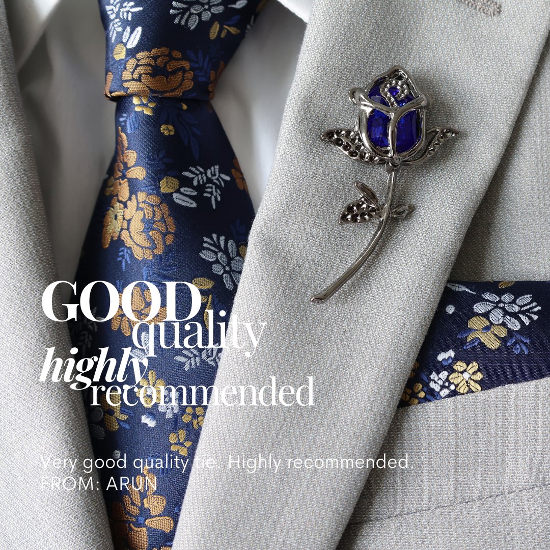 Wow, we're blushing from this amazing customer review on our new blue rose #lapelpin! #broochoftheday #groomsmengifts #groomsmen #groom #mensstyle #mensfashion #menswear #mensaccessories #formalwear #brooch #lapel #pin l8r.it/xSbR