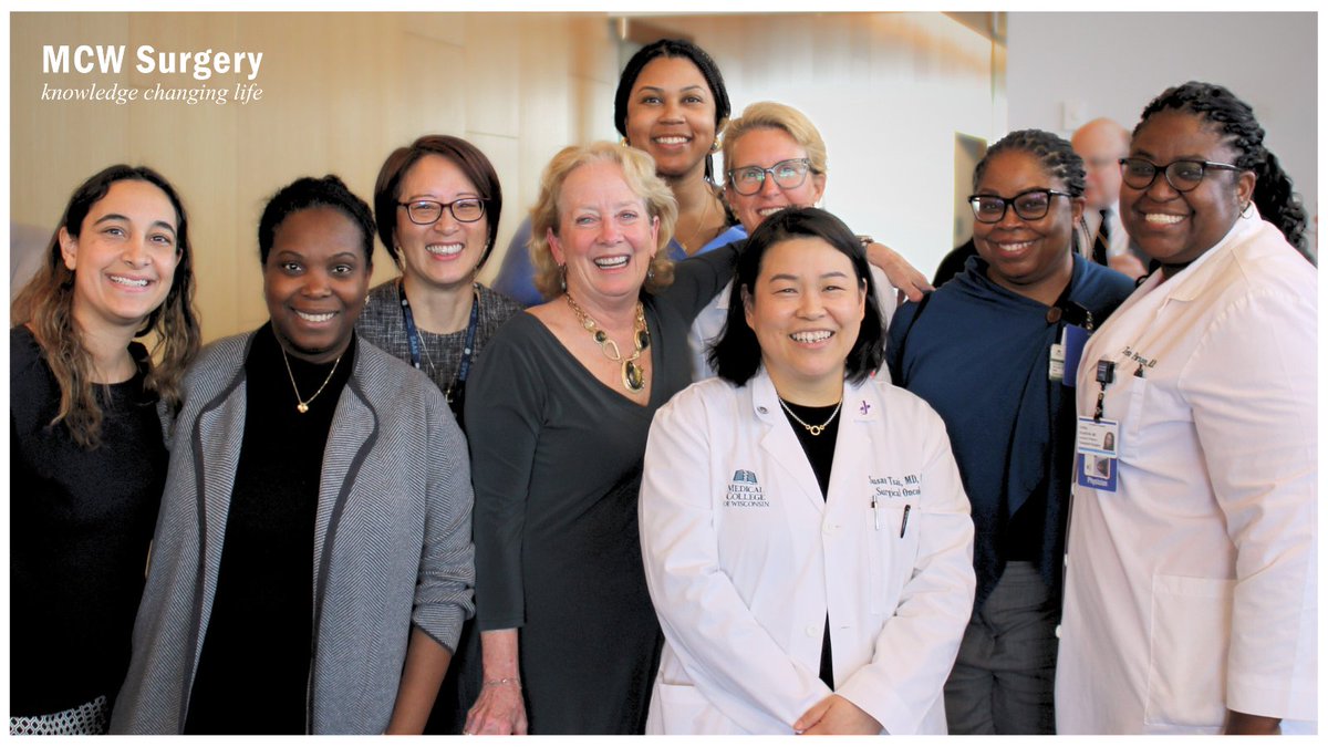 MCW Surgery (@mcwsurgery) on Twitter photo Lucky to have <a href="/JFreischlag/">Julie Freischlag, MD</a> back in Milwaukee last week! Dr. Freischlag spoke at commencement and accepted an honorary degree from the <a href="/MedicalCollege/">Medical College of Wisconsin</a> before a surgery reception in her honor.
#LeadingTheWay <a href="/MCWVascSurg/">MCW Vascular and Endovascular Surgery</a> Lucky to have <a href="/JFreischlag/">Julie Freischlag, MD</a> back in Milwaukee last week! Dr. Freischlag spoke at commencement and accepted an honorary degree from the <a href="/MedicalCollege/">Medical College of Wisconsin</a> before a surgery reception in her honor.
#LeadingTheWay <a href="/MCWVascSurg/">MCW Vascular and Endovascular Surgery</a>