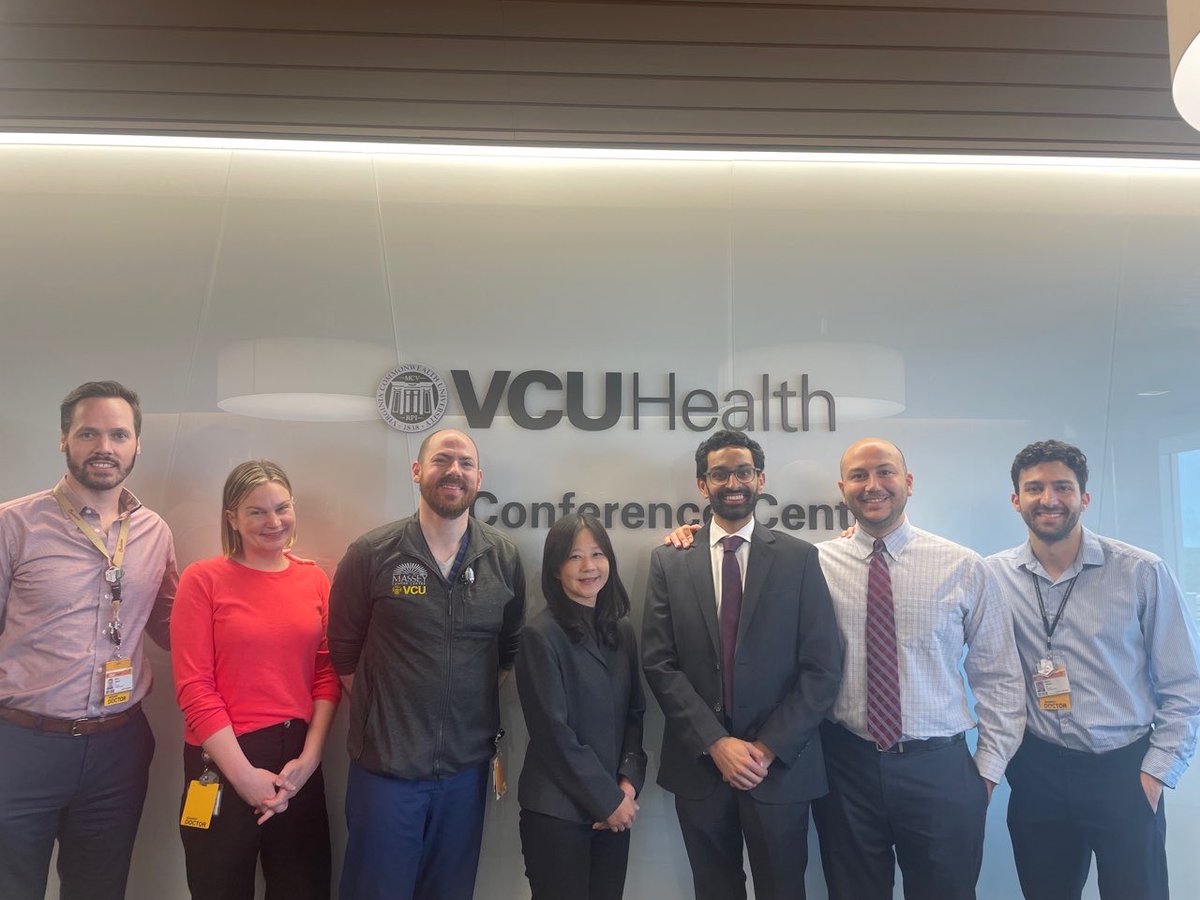 Thank you ⁦@imrtlee⁩ for visiting us at ⁦@VCUMassey⁩ ⁦@VCURadOncRes⁩! It was great to hear about your inspiring work on personalization of therapy for head and neck cancer and new lines of exciting research for improvement of the therapeutic ratio for #hncsm!