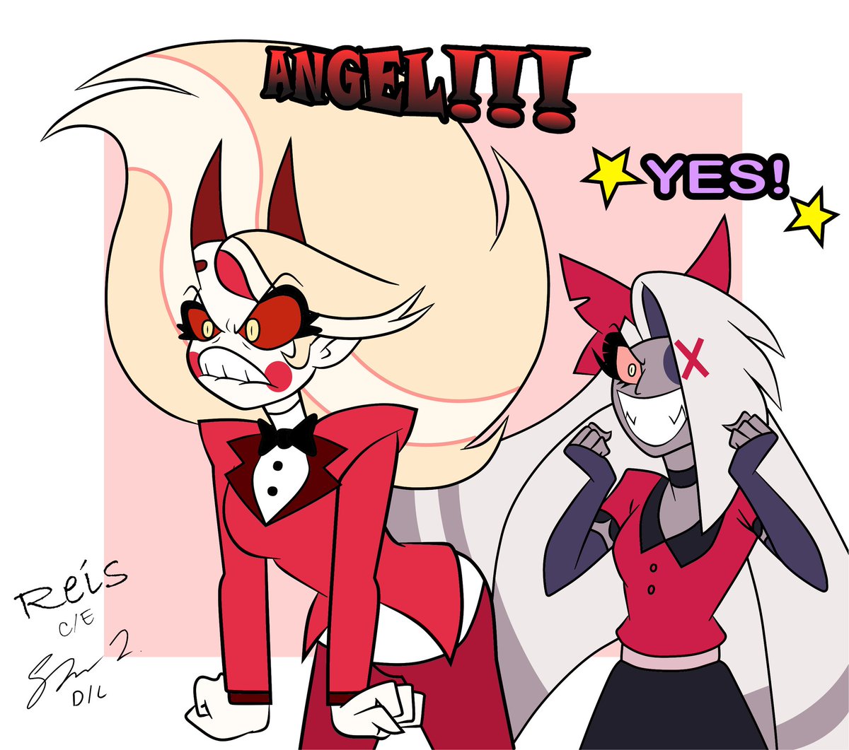 Future prediction for Hazbin Hotel! At some point, the princess isn't going to put up with Angel anymore

#ChatStories
#sherryandreisy #hazbinhotelangel #hazbinhotelart #hazbinhotelcharlie #hazbinhotel #hazbinhotelvaggie #hazbinhotelfandom #hazbinhotelfanart #hazbinhotelangeldust