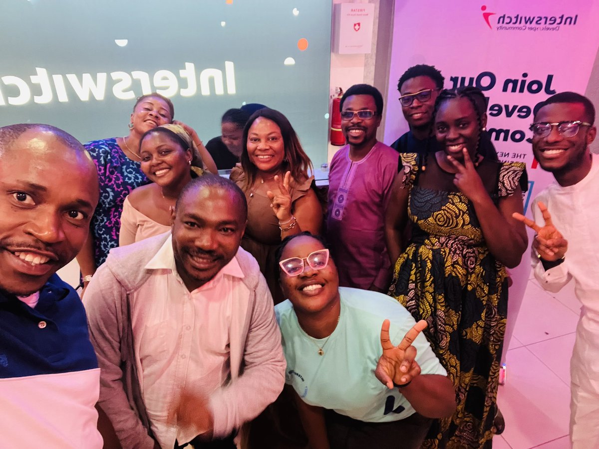 InterswitchDev's tweet photo. In preparation for tomorrow’s event, the @WTMKaru ambassadors visited @InterswitchGRP Abuja office, to meet with some of our devs!🤩🤩
You sure do not want to miss the event tomorrow.😁😁

#Interswitchdevelopercommunity
#IWD2023 https://t.co/5EHPeCE279