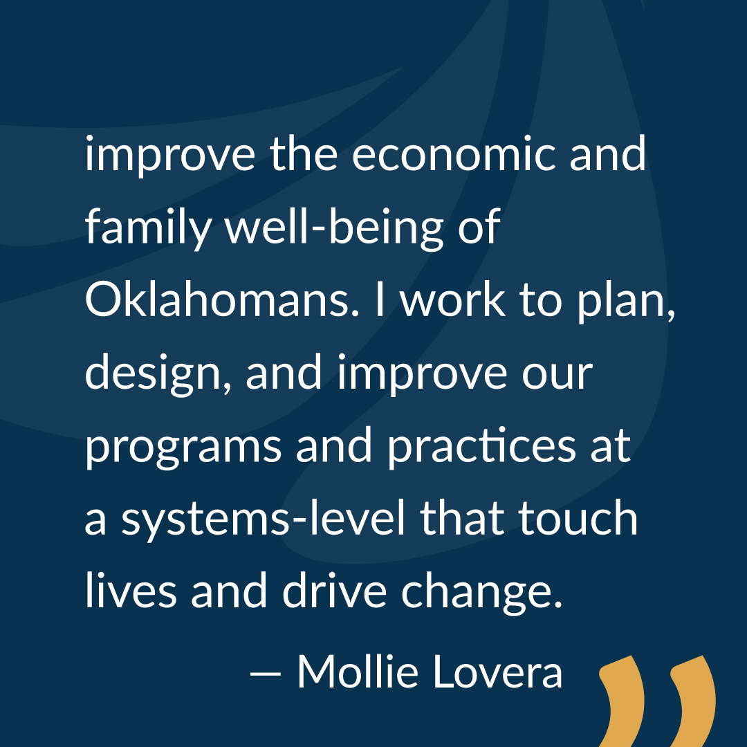Personally invested in the success of our state? Interested in improving outcomes for children and families? Join Mollie and the rest of our team in expanding and elevating opportunities for Oklahomans—and nationwide. See our career options: bit.ly/WorkAtPS