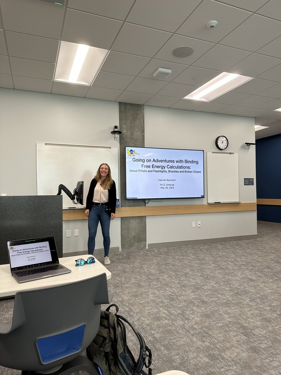 Mary Pitman, PhD (@me_pitman) on Twitter photo Wish her luck! Hannah Baumann is about to defend and break the chains, shackles, avoid pitfalls.. ⛓️<a href="/UCI_SPPS/">UCI School of Pharmacy & Pharmaceutical Sciences</a> <a href="/davidlmobley/">David Mobley</a> Wish her luck! Hannah Baumann is about to defend and break the chains, shackles, avoid pitfalls.. ⛓️<a href="/UCI_SPPS/">UCI School of Pharmacy & Pharmaceutical Sciences</a> <a href="/davidlmobley/">David Mobley</a>