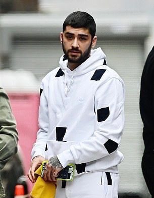 Zayn Malik spotted today in NYC