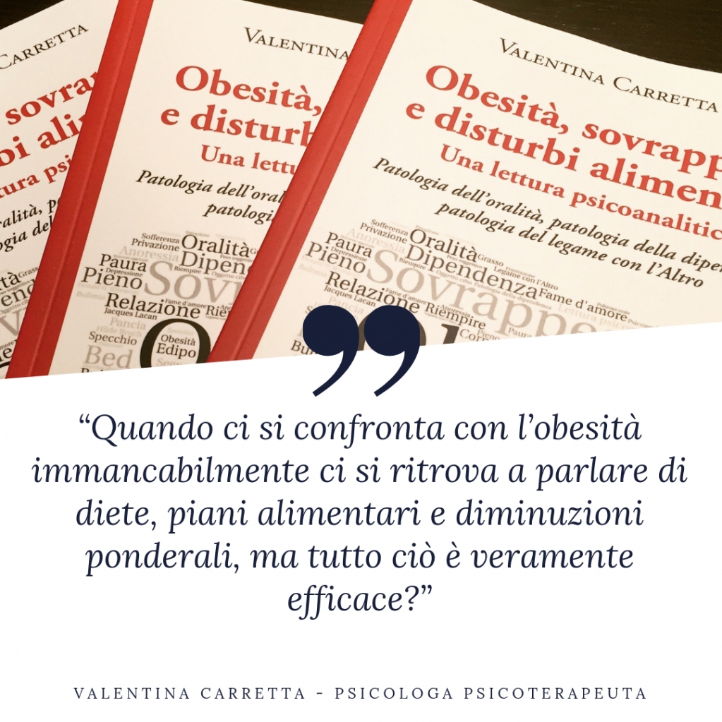 VC_psicologa's tweet photo. 📚 “Obesità, sovrappeso e disturbi alimentari. Una lettura psicoanalitica” 📚
Un testo agile rivolto a psicoterapeuti, psichiatri, operatori della salute, senza trascurare tutti quei soggetti, di professione non clinici, che però hanno tante domande sul tema: “si… https://t.co/diCgvwUl2B