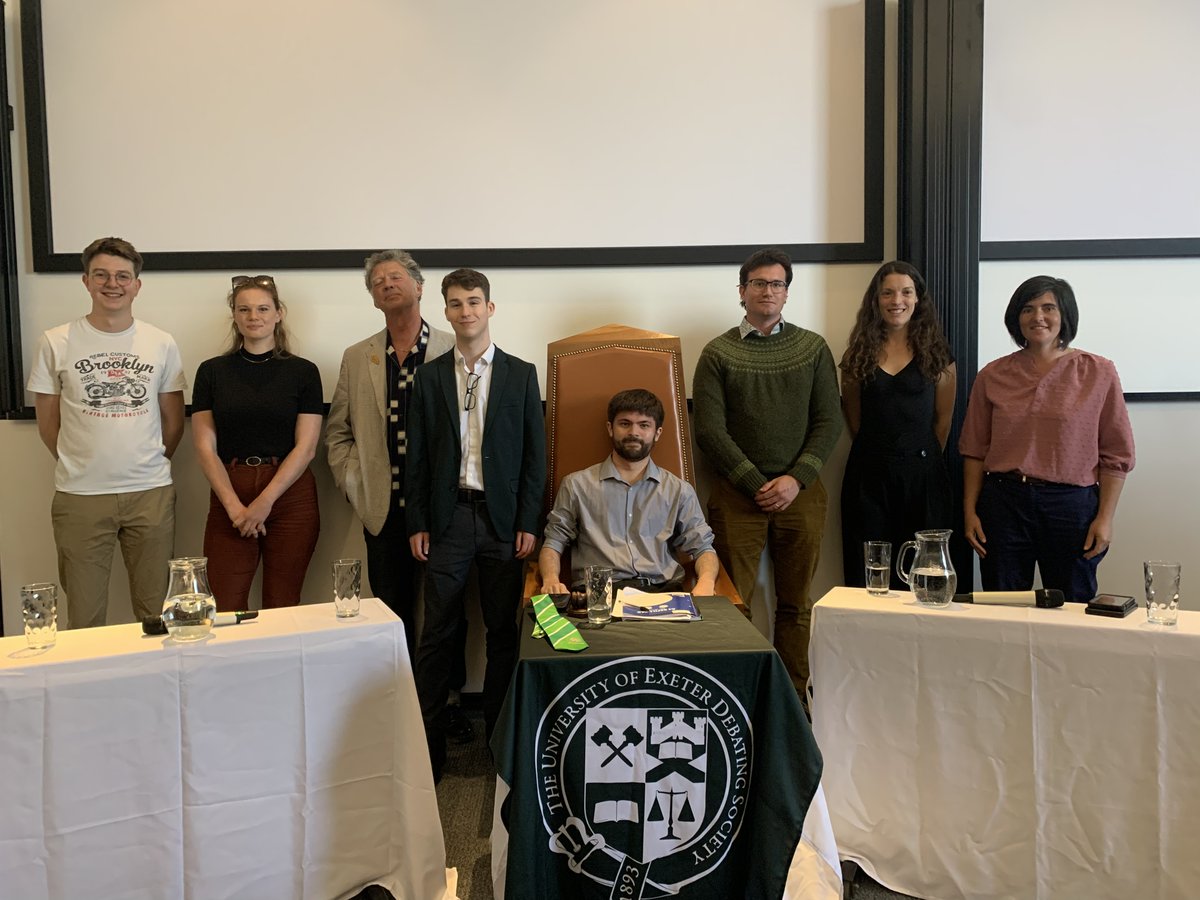 Exeter Debating Society tweet media