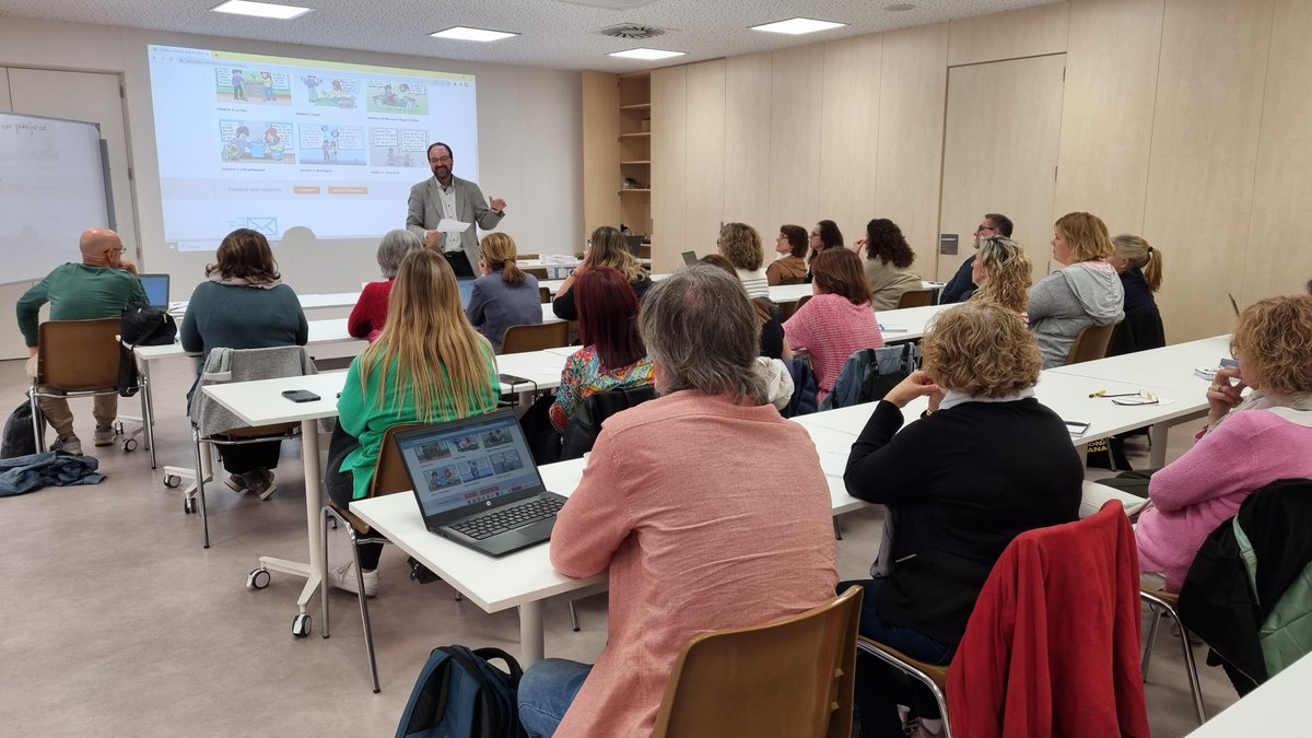 Avui l'<a href="/Eloi_Aran/">Eloi Aran</a> de <a href="/FECC_Pastoral/">Dep.Pastoral FECC</a> ens ha ajudat a anar més a fons en la nostra reflexió. La #pastoral sempre millor en equip!🙌🏼