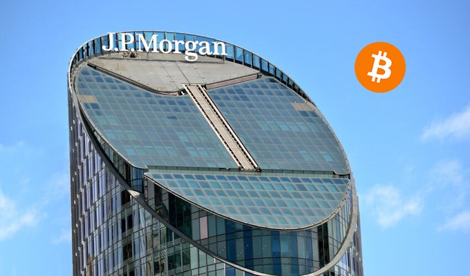 JUST IN - JPMorgan: The price of gold “implies a $45,000 price for <a href=/currencies/bitcoin>#Bitcoin</a>” ...
