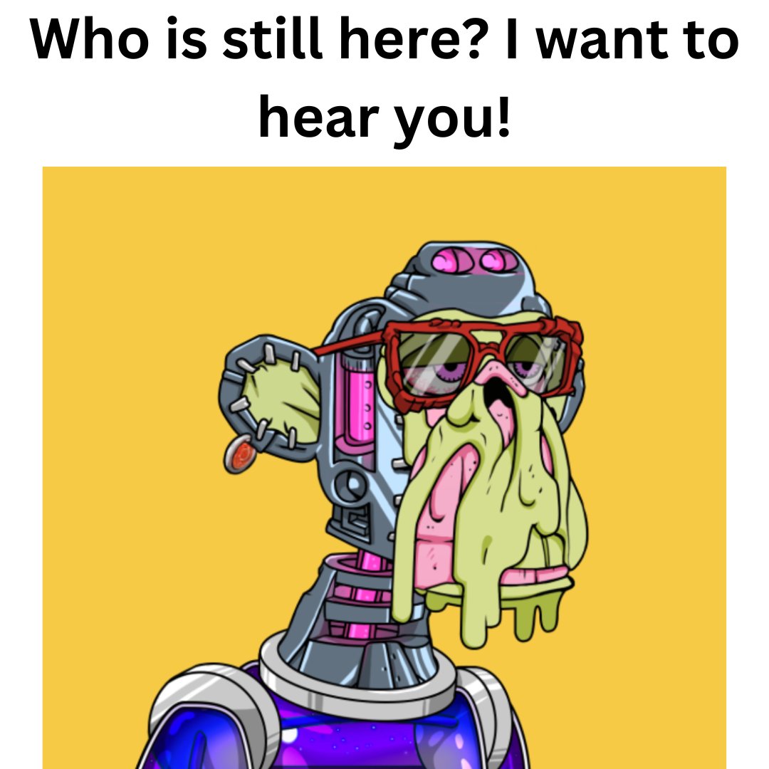 Who´s still here? 📢