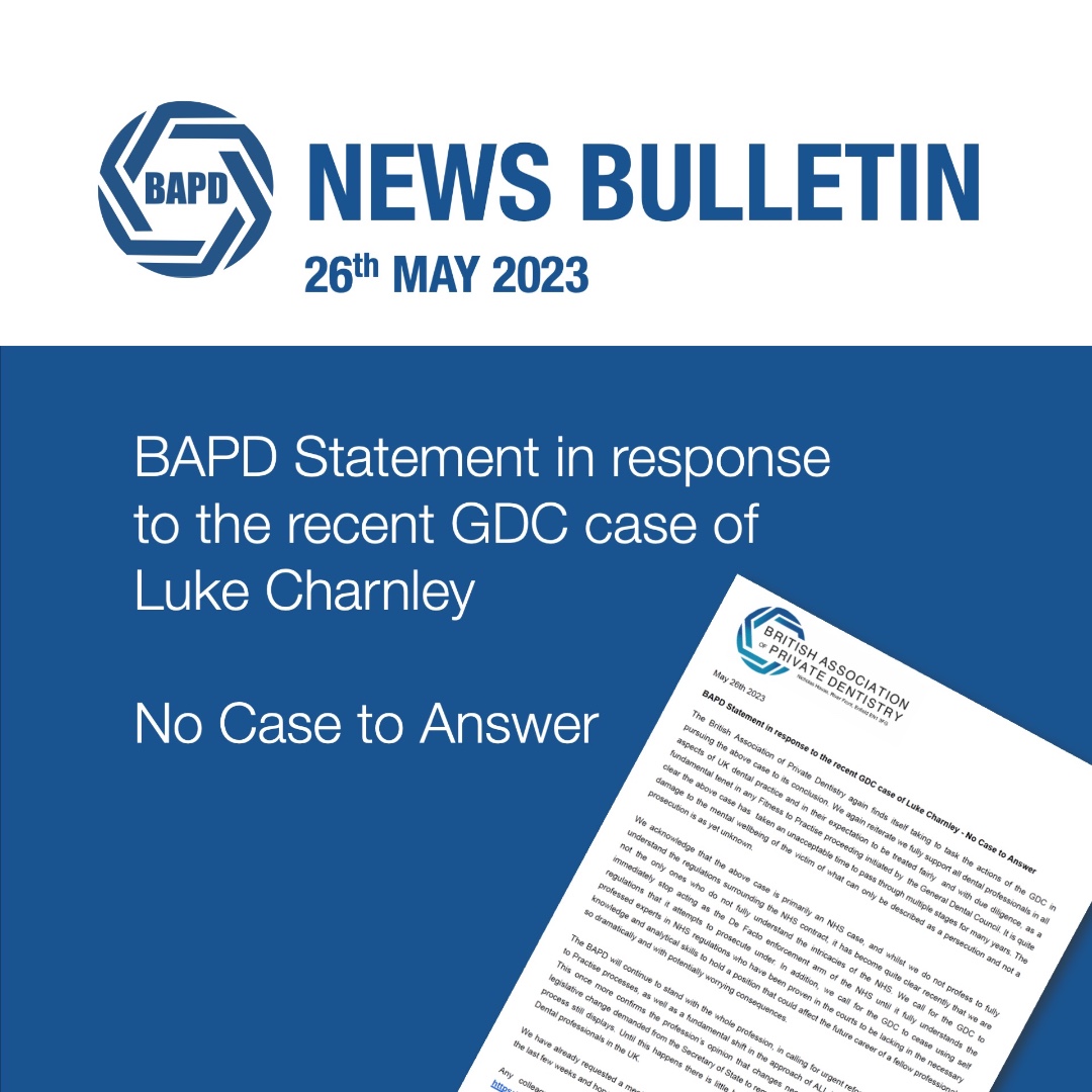 British Association of Private Dentistry tweet media