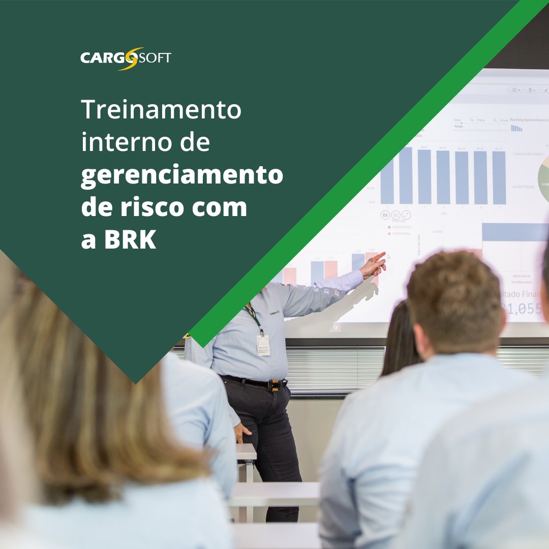 CARGOSOFT's tweet photo. A Cargosoft realizou em abril o curso de reciclagem de gerenciamento de risco com a Brasil Risk. Foi realizado online em todas as filiais, com gestores de operação e motoristas.

#cargosft #brasilrisk #cargosoft #gerenciamentoderisco #logistica #cargasegura #treinamentorotativo https://t.co/1VOWxWPywn