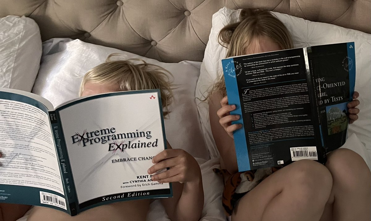 martijnvann's tweet image. You can not start early enough 😂 #tdd #cleancode #extremeprogramming