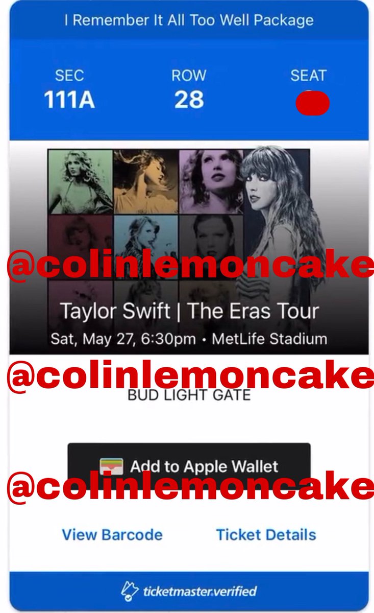 Eras Tour Resell tweet media