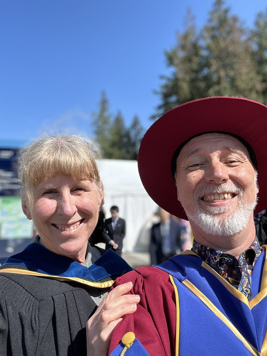 Convocation Day 2023! Congrats to Dr @JoannAnokwuru & Dr Shelley Moore @tweetsomemoore ! Supervision is reciprocal learning. #tenacity #resilience #inclusiveeducation @UBCEducation @ubcprez