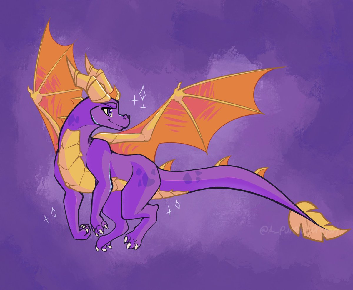 What’s this? Spyro swoops by to say hello ✨

#Spyro #SpyroTheDragon